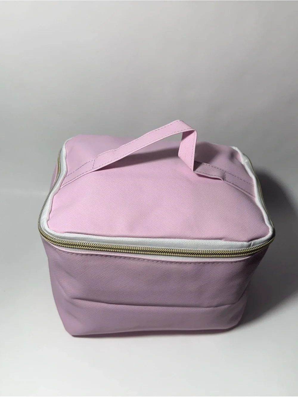 Sassy + Chic Large Pink Makeup Bag Travel Toiletry Organizer Case NWT 8x6x5 in